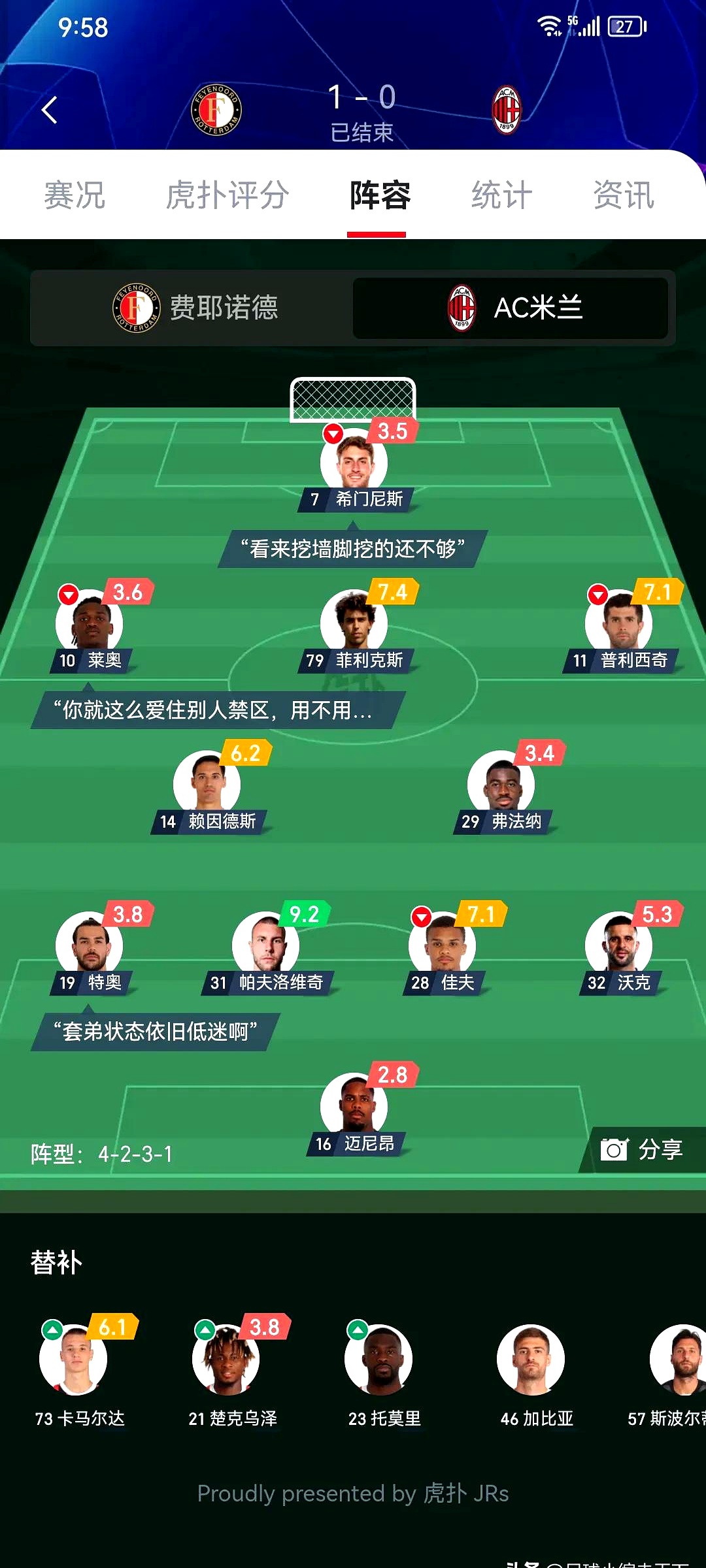 省钱了？米兰变阵成功或放弃签右后卫，萨马与佳夫展现高性价比