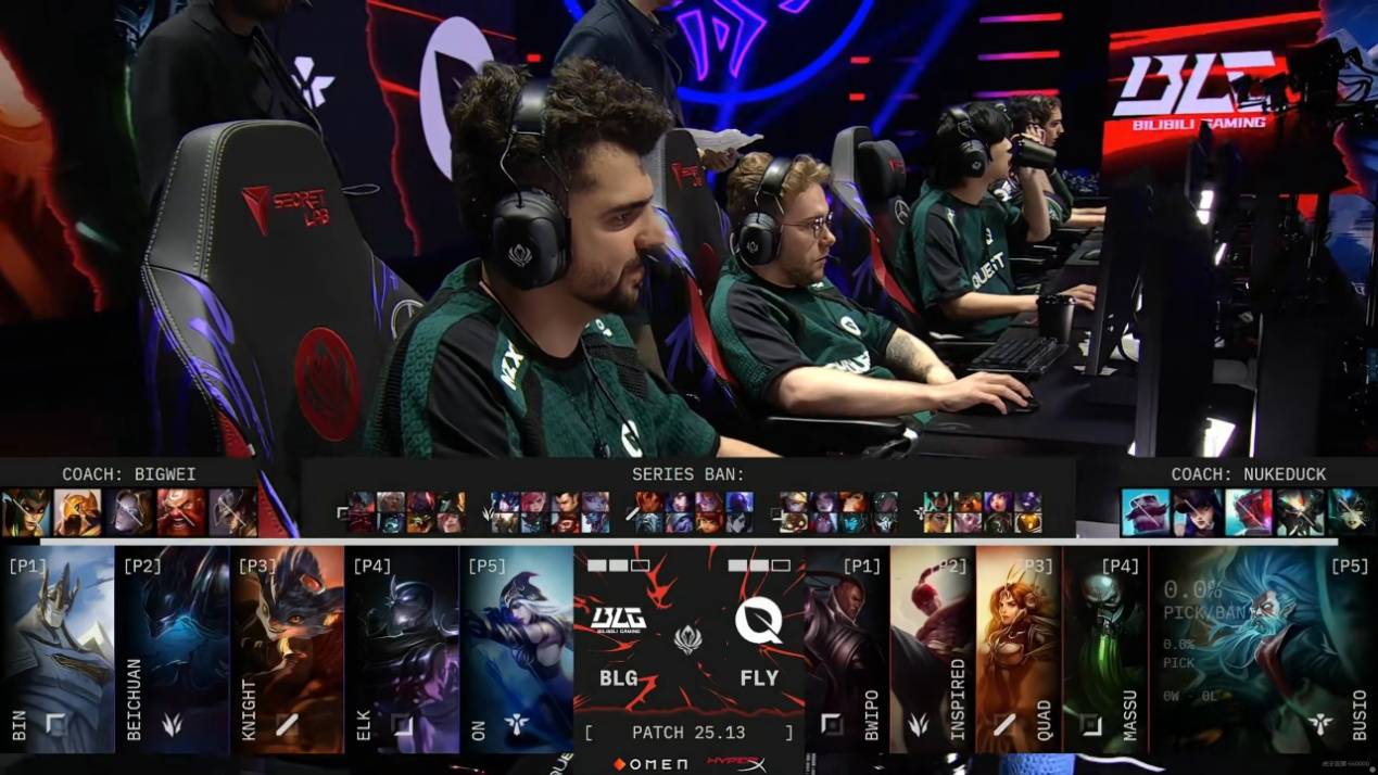 LPL重回第二赛区！BLG3-2险胜FLY，赛后阿Bin放狠话：打进MSI决赛